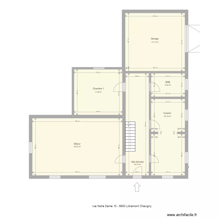 notre dame 10 libramont rdc. Plan de 
