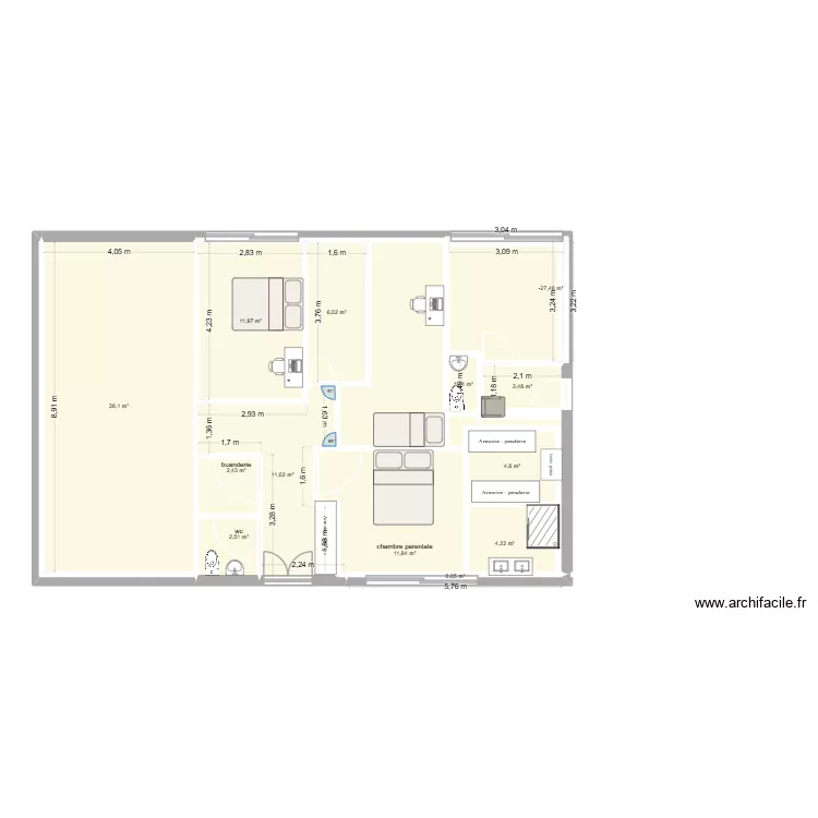 new. Plan de 13 Pièces et 95 m² new. Plan de 13 Pièces et 95 m²