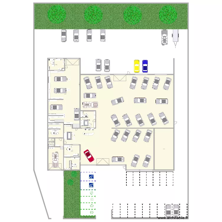 events auto atelier cam. Plan de 