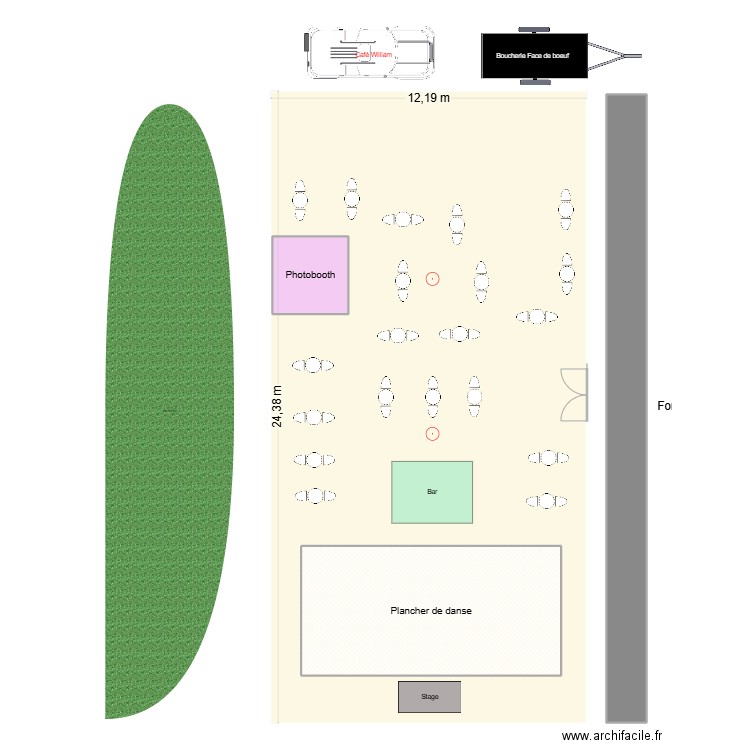 Champagne & Poutine2. Plan de 4 pièces et 393 m2
