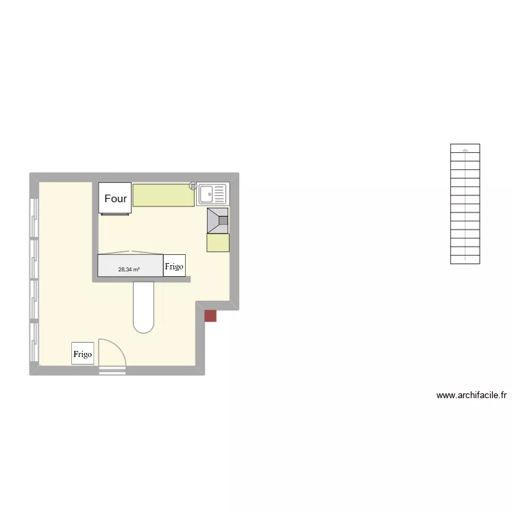 da nang. Plan de 1 Pièce et 28 m² da nang. Plan de 1 Pièce et 28 m²