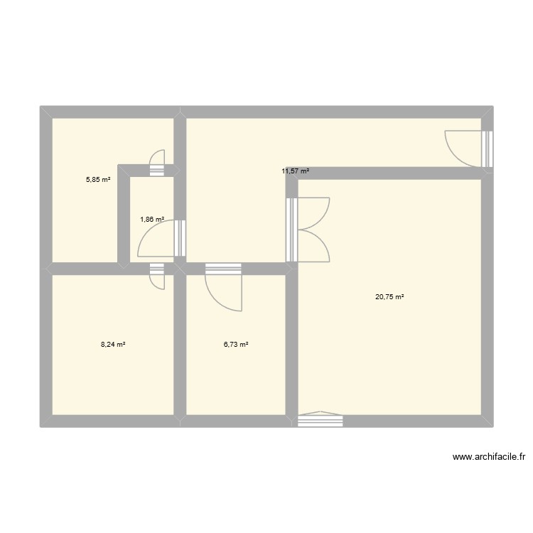 semi l\'idiot. Plan de 0 pièce et 0 m2