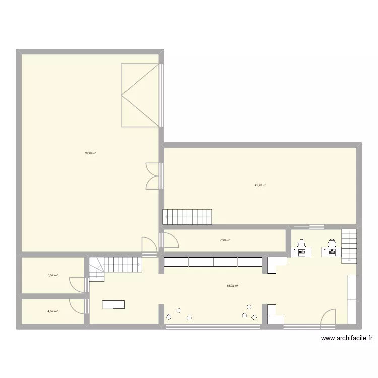 GWEN MARINE 2. Plan de 6  et 193 m²