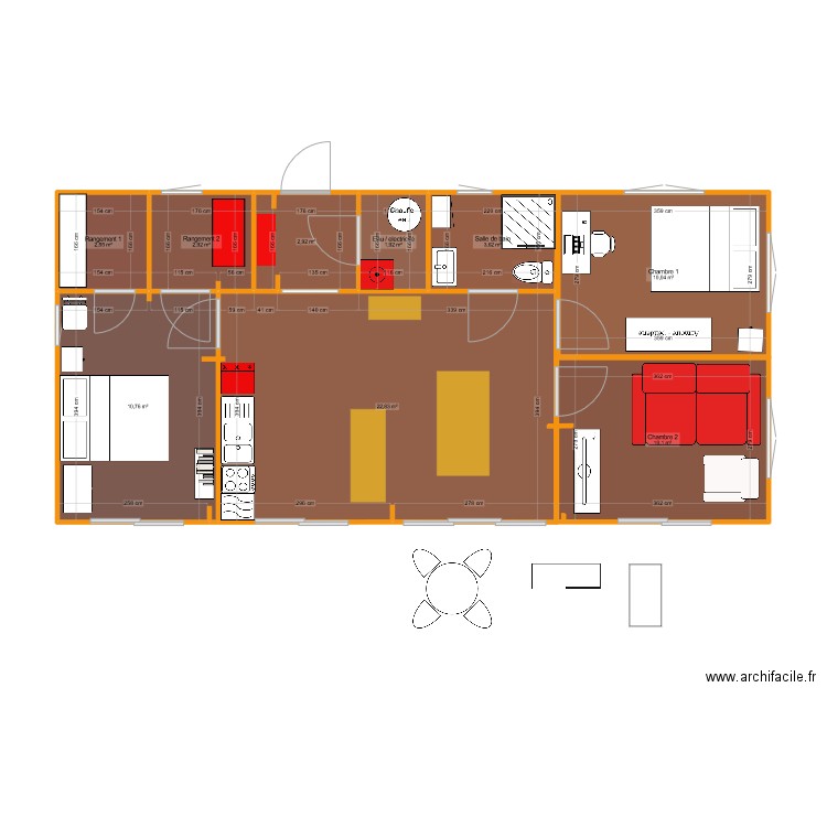 Maison campo 21. Plan de 0 pièce et 0 m2