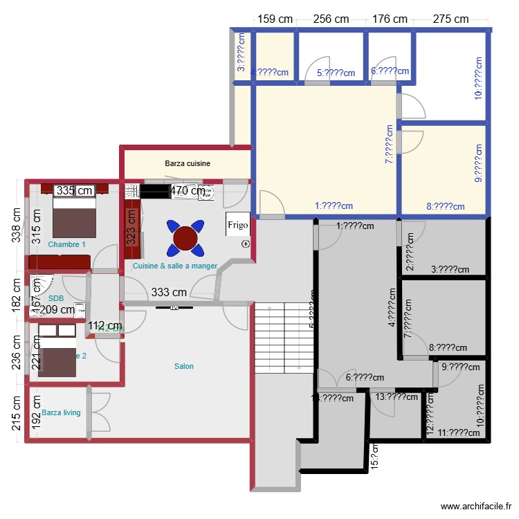 Appartement III. Plan de 0 pièce et 0 m2