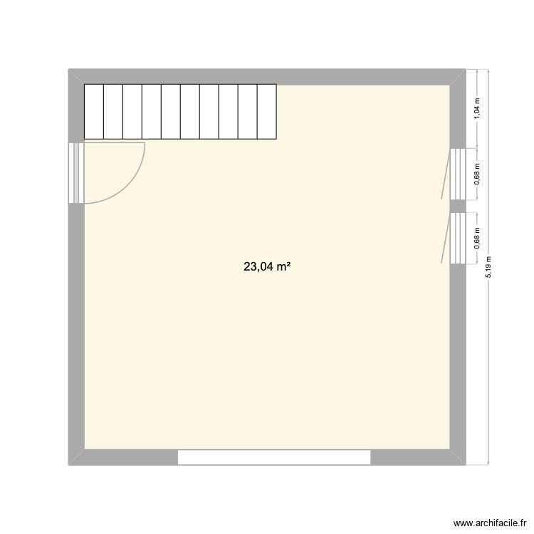 HUGUENOT. Plan de 0 pièce et 0 m2