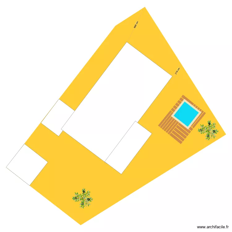Plan masse jardin. Plan de Plan masse jardin. Plan de