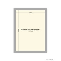 Véranda vue extension