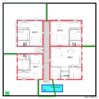 Définitif - Plan 1 - Implantation générale Rdch