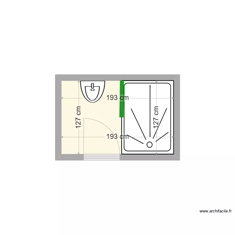 GOMES DOS SANTOS. Plan de 1  et 2 m²
