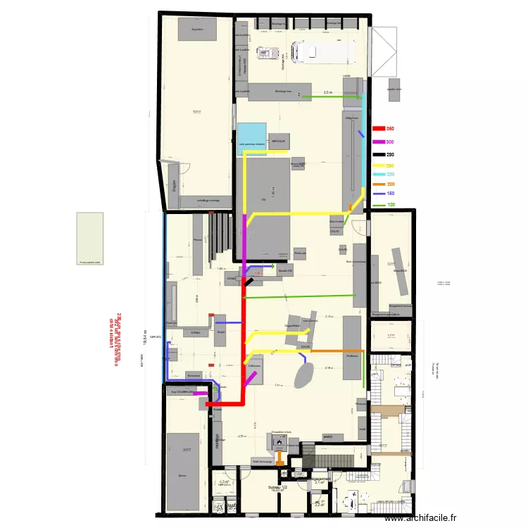 atelier Yann V15. Plan de atelier Yann V15. Plan de