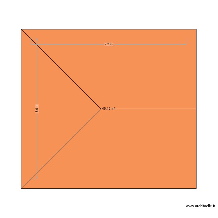 garage. Plan de 0 pièce et 0 m2