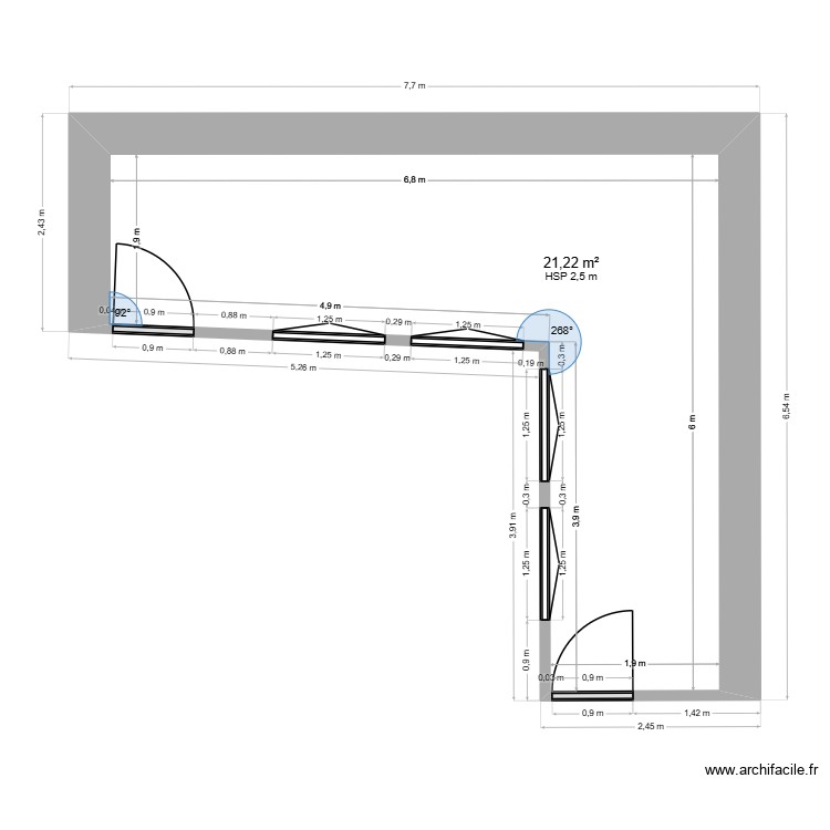 Atelier. Plan de 0 pièce et 0 m2 Atelier. Plan de 0 pièce et 0 m2