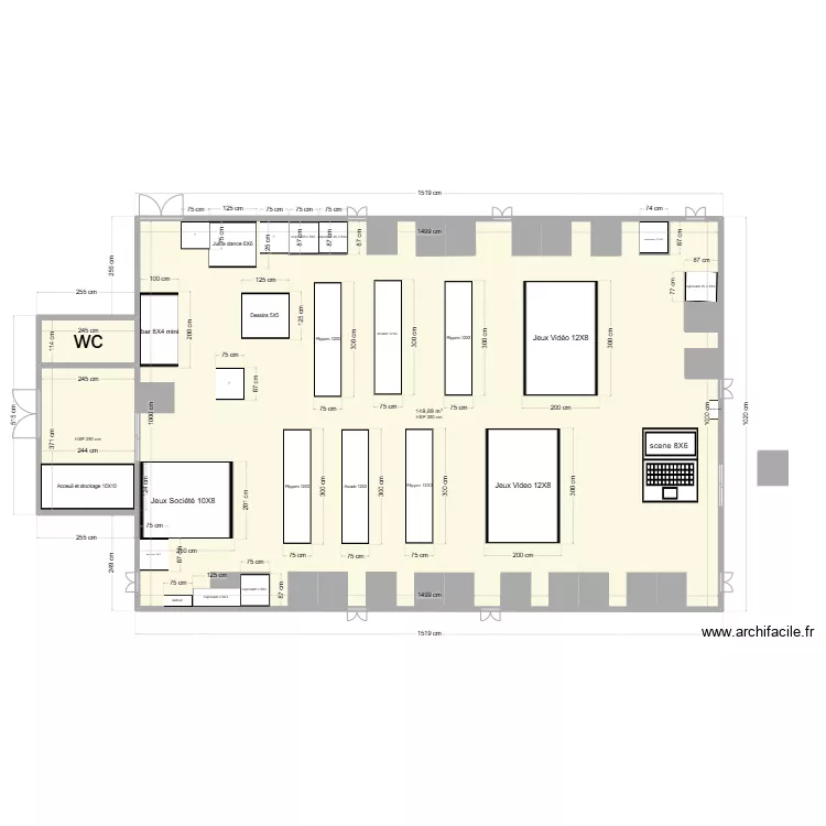 RGV parc expo. Plan de 