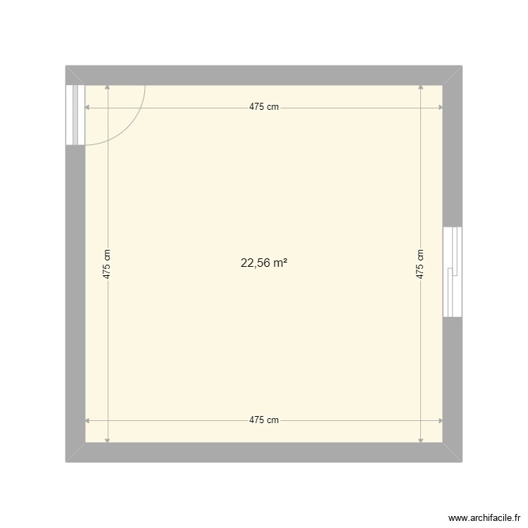 chambre 2 Phil?. Plan de 0 pièce et 0 m2