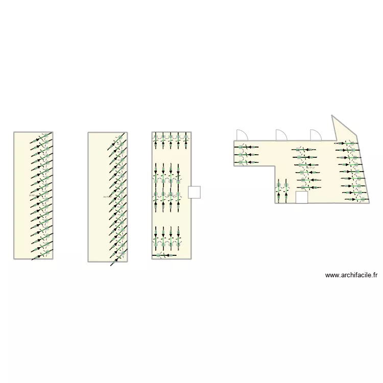 colis&eacute;e. Plan de 