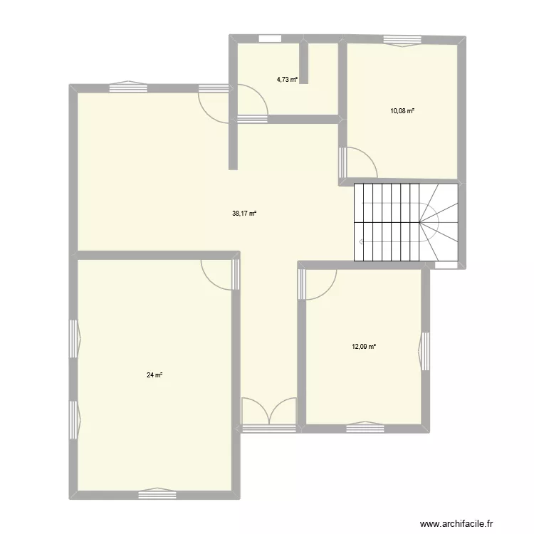 rez de chaussé. Plan de 5 et 89 m² rez de chaussé. Plan de 5 et 89 m²