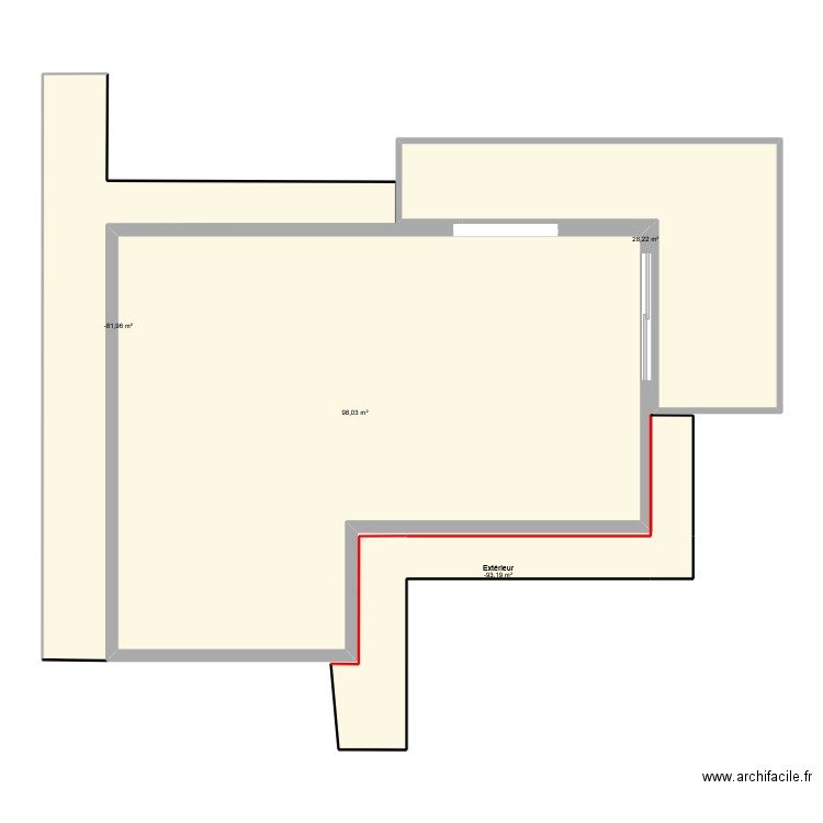 Maison 2. Plan de 4 pièces et 170 m2