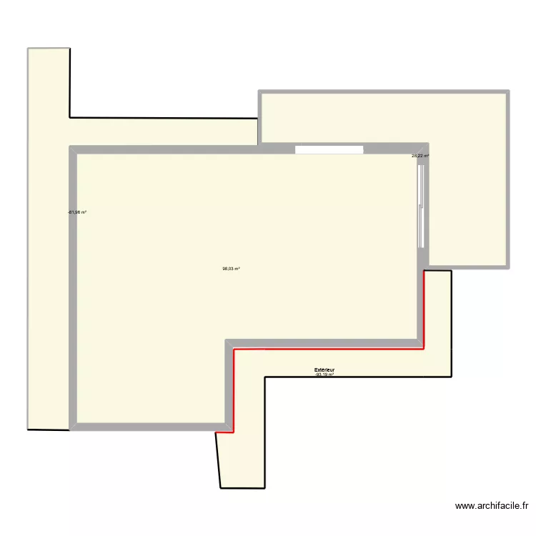 Maison 2. Plan de 