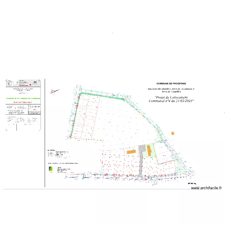 Froidfond 2026. Plan de Froidfond 2026. Plan de