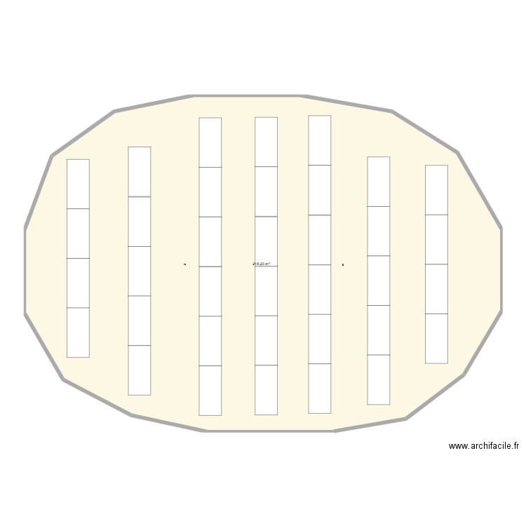 Reboul Emma. Plan de 1 pièce et 218 m2