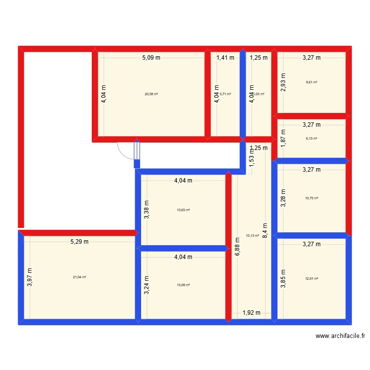 AMBOHIPANJA2025. Plan de 11 pièces et 133 m2