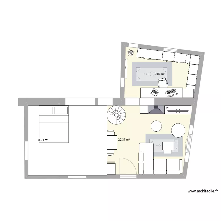 Plan d'implantation n2. Plan de 