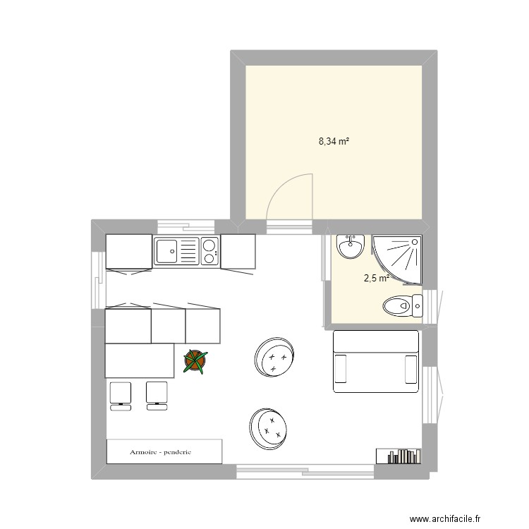 plaine 2. Plan de 0 pièce et 0 m2