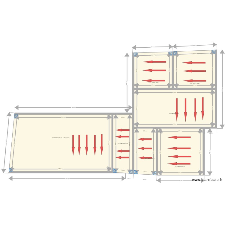 vilmart. Plan de 7 pièces et 201 m2