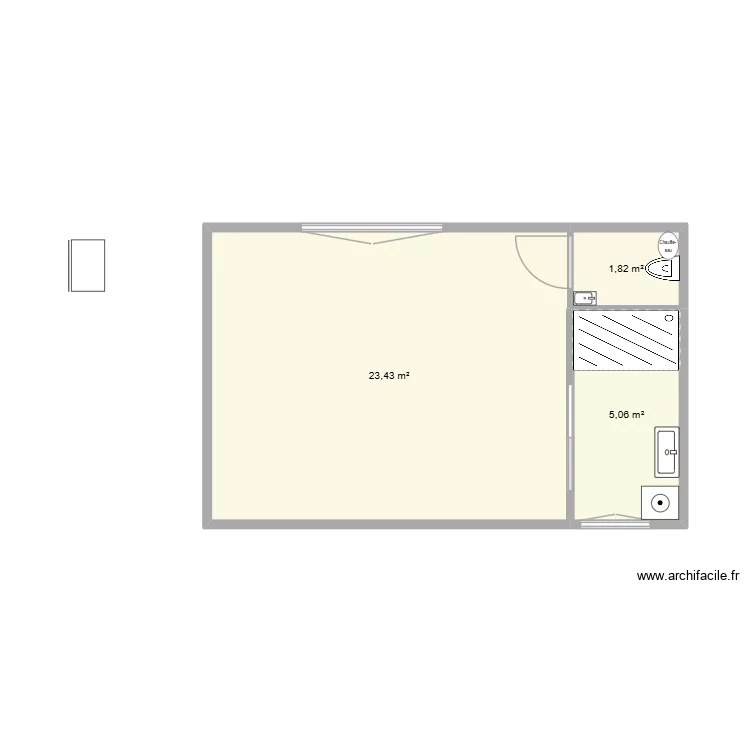appart. Plan de 3 et 30 m² appart. Plan de 3 et 30 m²