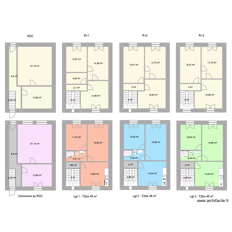 AB 328 ROCHEFORT. Plan de 