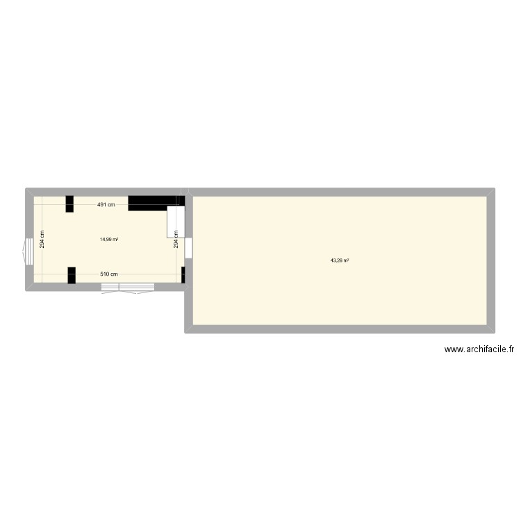 Etage. Plan de 0 pièce et 0 m2