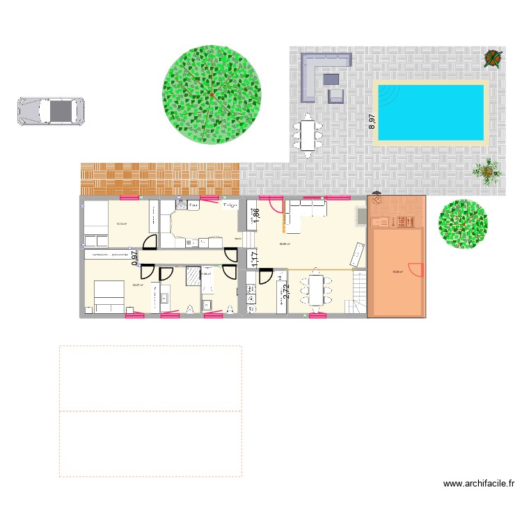 Maison Le Haillan 4. Plan de 0 pièce et 0 m2