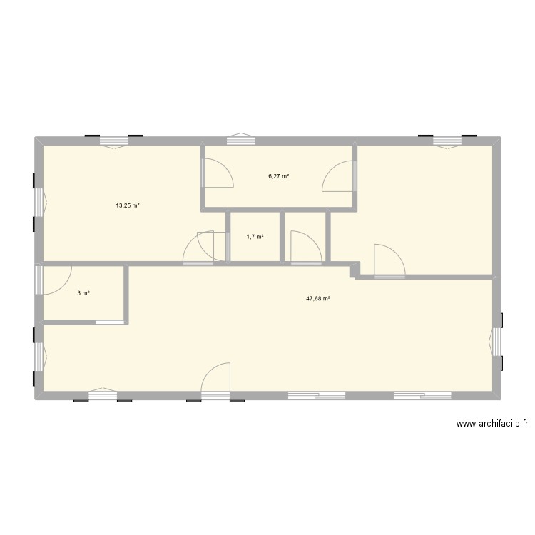 MAISON T33. Plan de 0 pièce et 0 m2