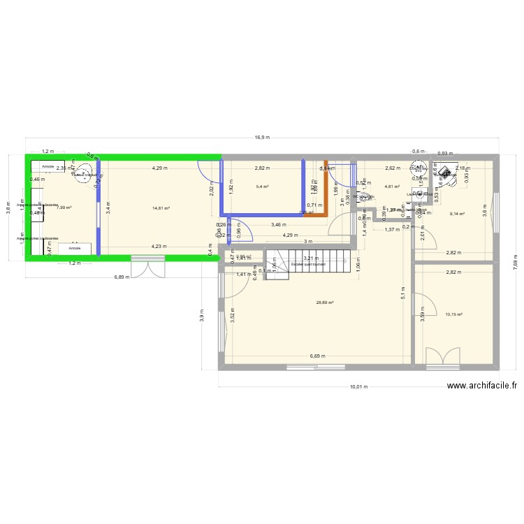 Maison Saran V3. Plan de 0 pièce et 0 m2
