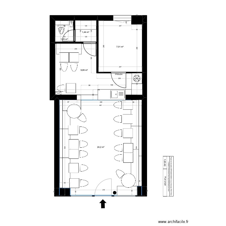 BAAN ISSAN projet 3. Plan de 0 pièce et 0 m2