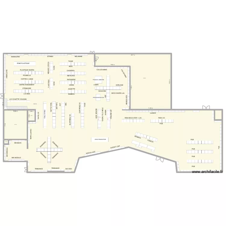 FEURS 4. Plan de 5 pièces et 1527 m²