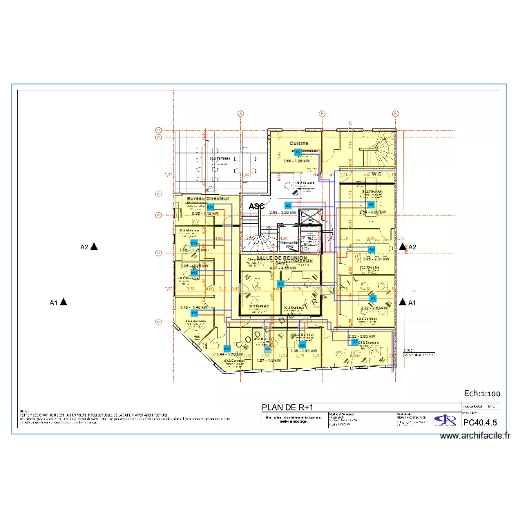 REEF ENERGIE . Plan de 