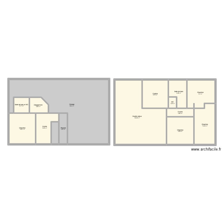 DUCHEMIN. Plan de 15 pièces et 170 m2