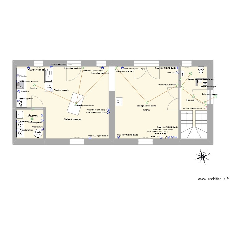 Copie-PLAN SAINT AUBIN 3. Plan de 21 pièces et 250 m2