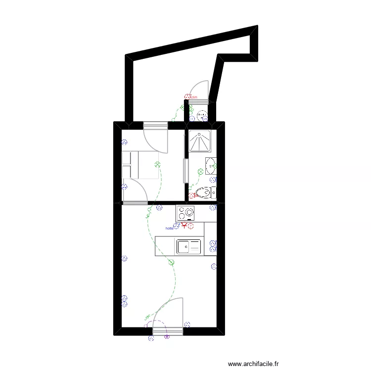 bulgare la seyne. Plan de 5 et 27 m² bulgare la seyne. Plan de 5 et 27 m²