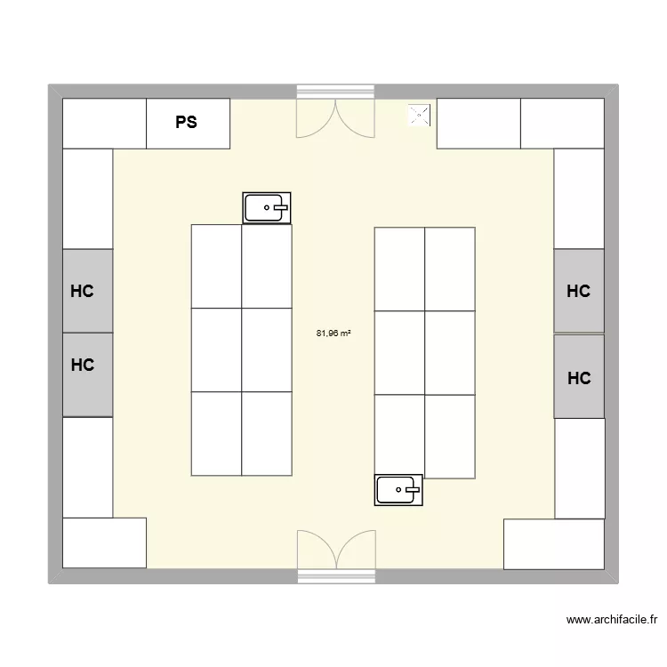 LAbo electrochimie. Plan de 