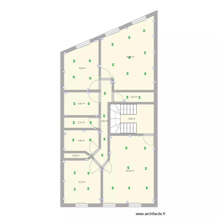 mistral R+1 projet electrique. Plan de mistral R+1 projet electrique. Plan de