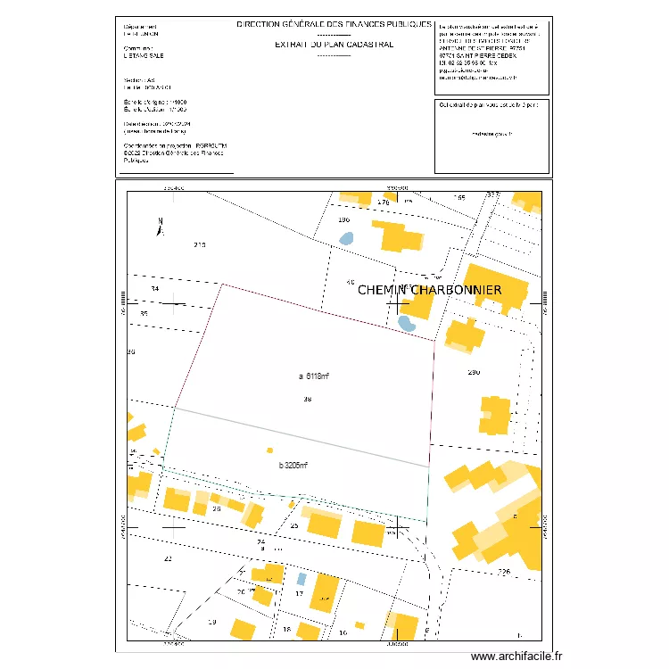 DIVSION SAVIGNY PPR. Plan de 