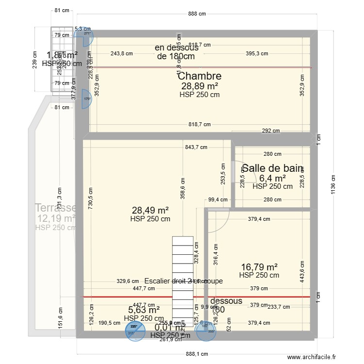 APPARTEMETN T5. Plan de 14 pièces et 188 m2