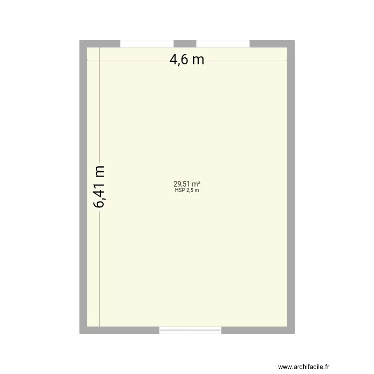 Plan crèche. Plan de 1 et 30 m² Plan crèche. Plan de 1 et 30 m²