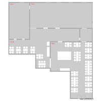 Salle Miléade sans table