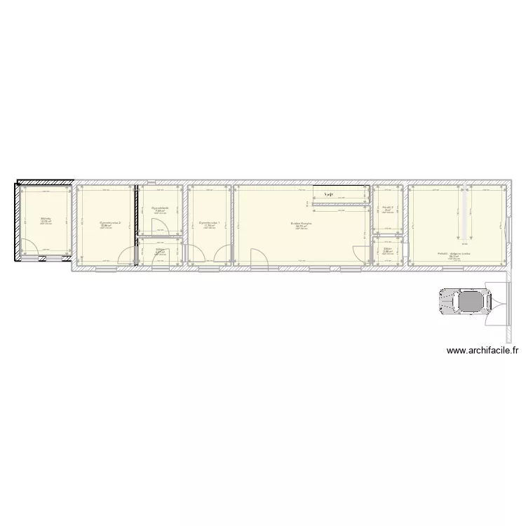 erzsebet40. Plan de 9 et 123 m² erzsebet40. Plan de 9 et 123 m²
