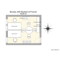 Bureau Métro R 404 Norbert et Franck