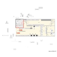 PLAN boutique avec entré voyage et agence immo et espace voyage maj 2